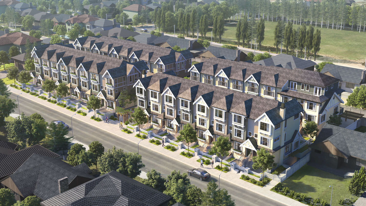 The Robinsons Aerial Rendering