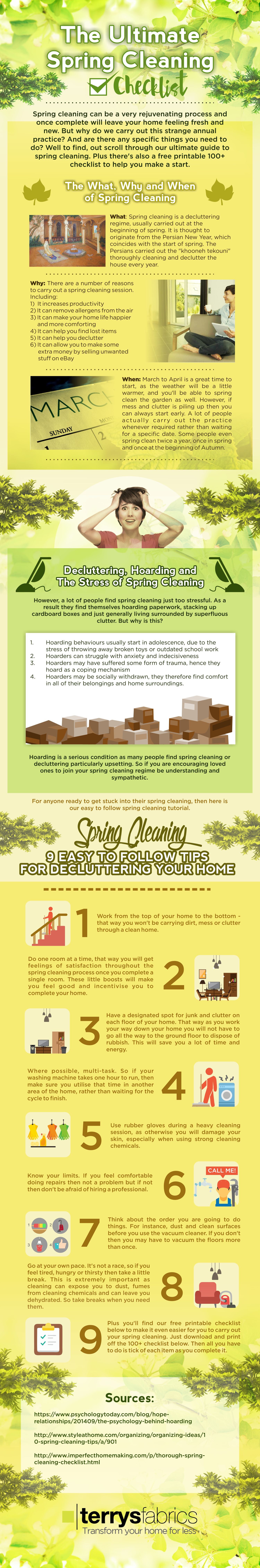 The Ultimate Spring Cleaning Checklist