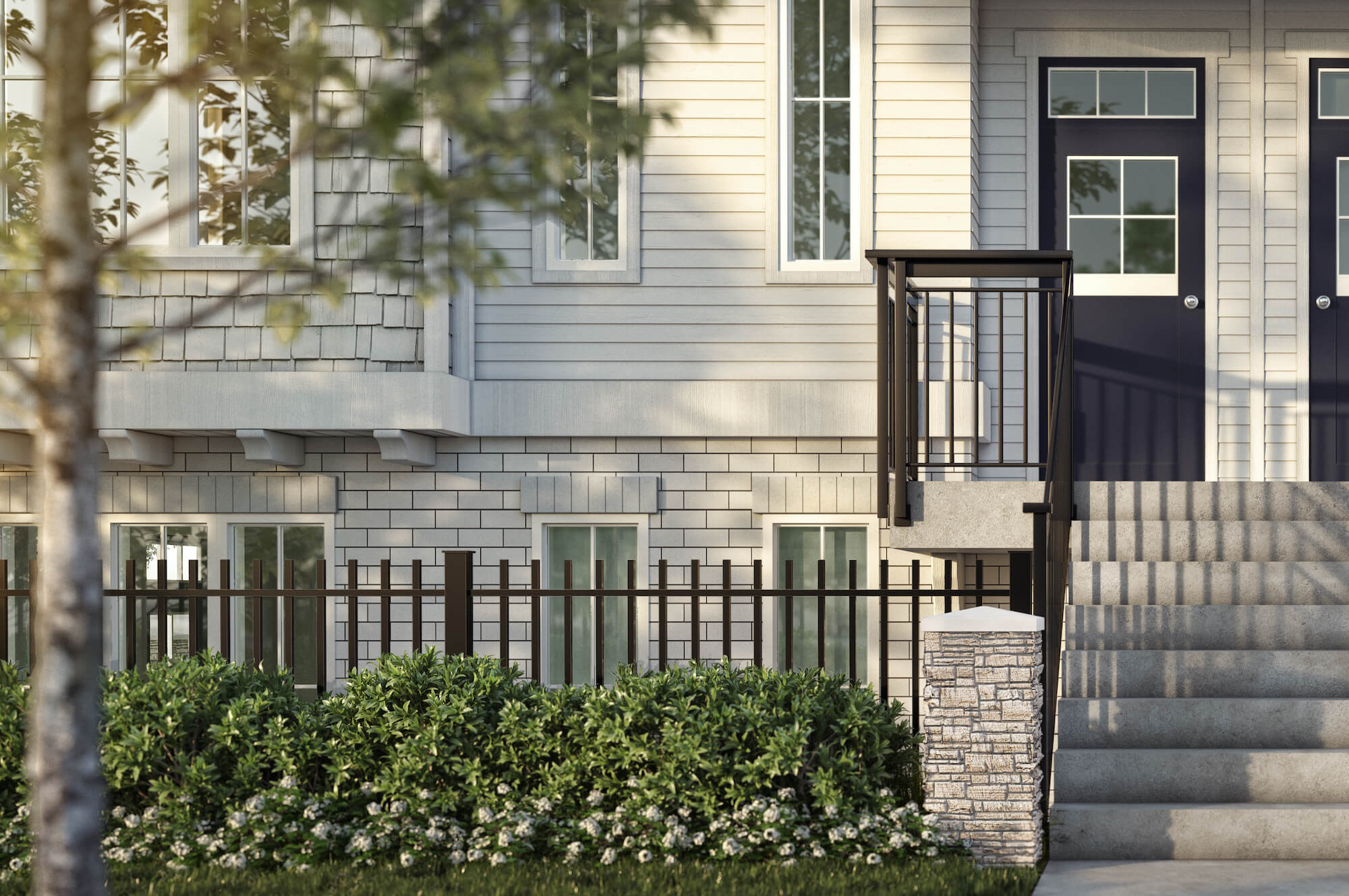 Eila Exterior Stairs