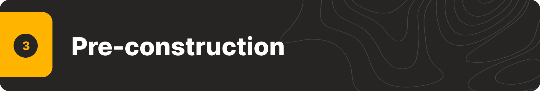 preconstuction