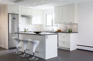 Best Kitchen Renovation: Under $50,000 Level One Construction Ltd., Pristine Dream