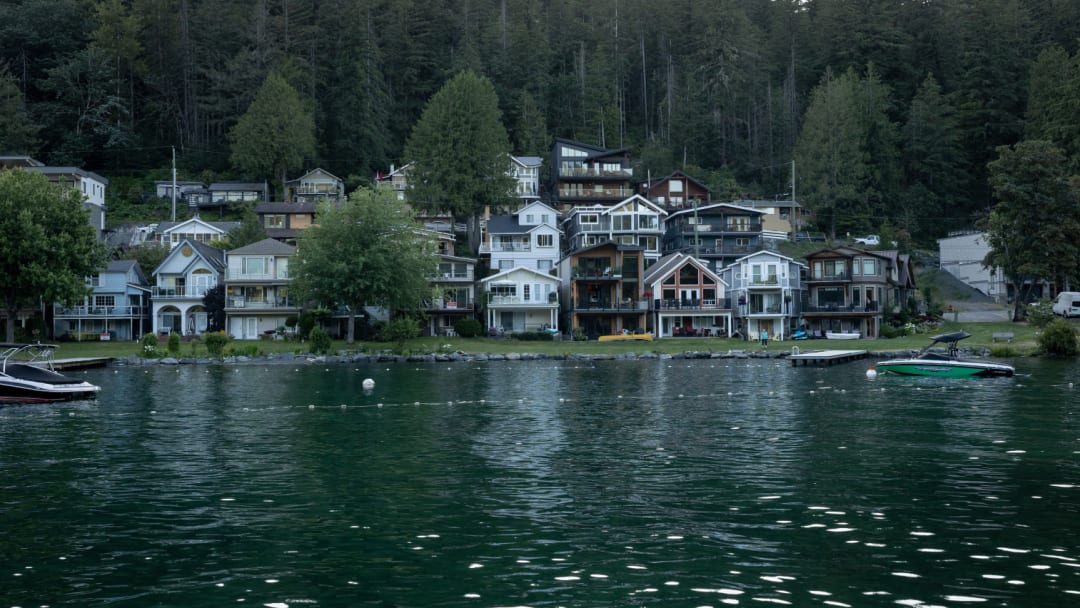 Cultus Lake is a small town that’s close to nature.