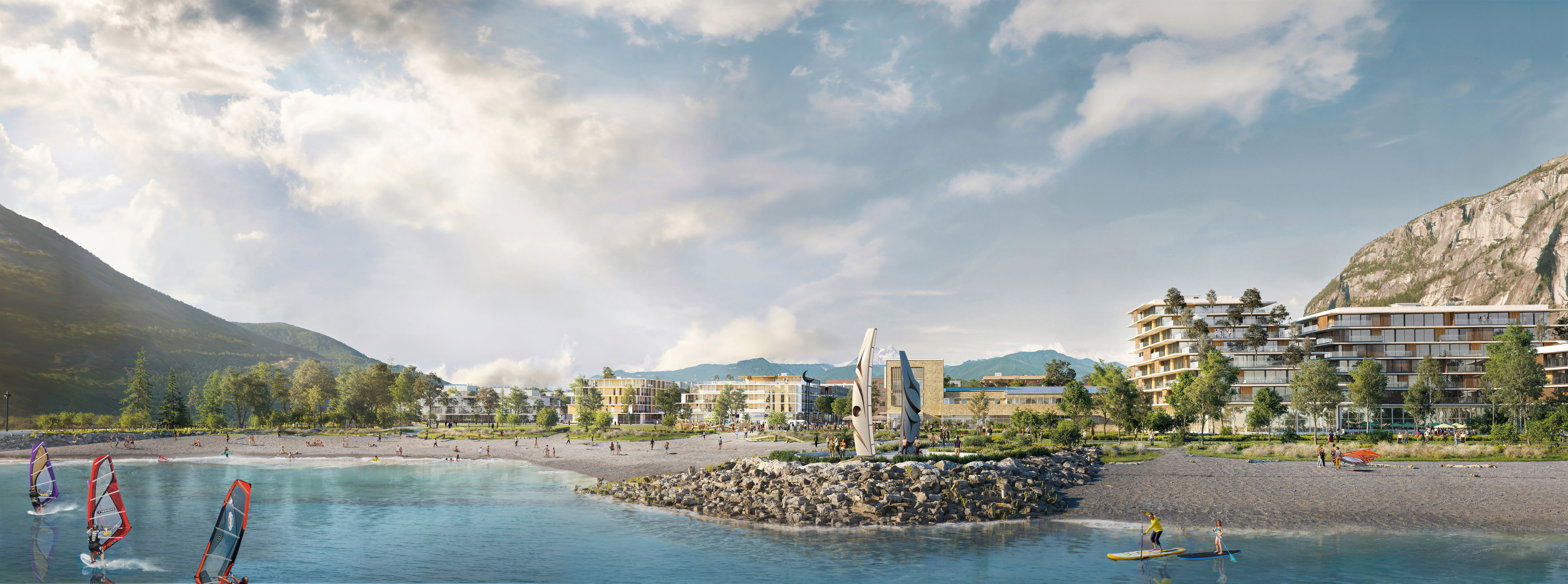 'Oceanfront Squamish is a highly-anticipated waterfront community set to become a vibrant extension of Downtown Squamish ' Article