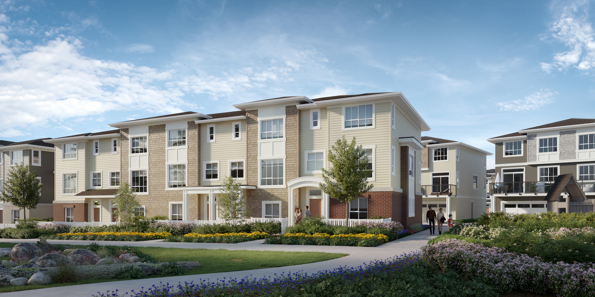'Nestled in the Carvolth Mews neighbourhood of Willoughby, Aston features timeless Georgian-inspired move-in ready townhomes ' Article