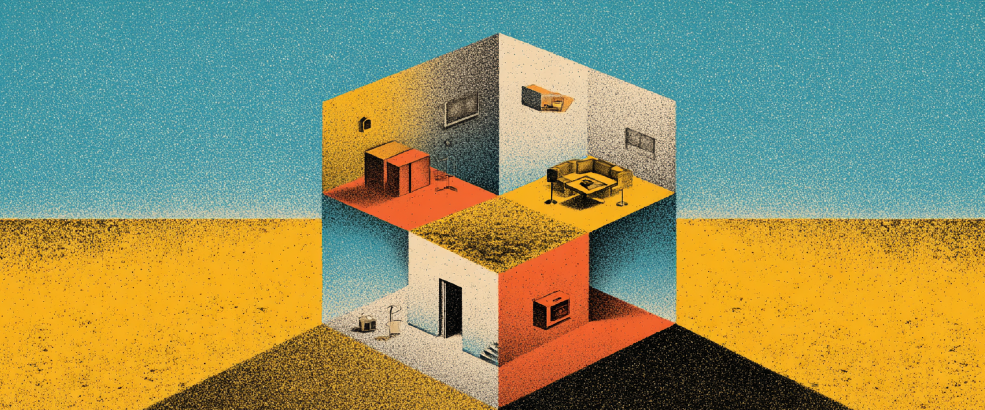 'Five ways to use that spare room in your house.' Article