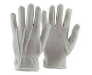 Bomullshanske hvit, med dots