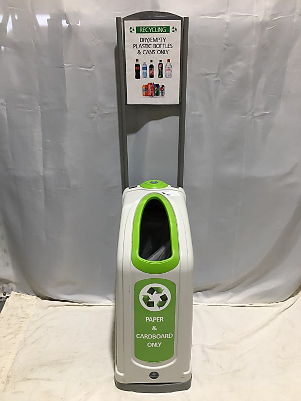 Glasdon Nexus Recycling bin paper green