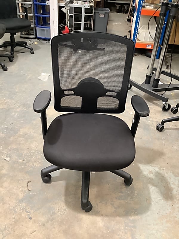 Black Mesh Back Operator Chair 