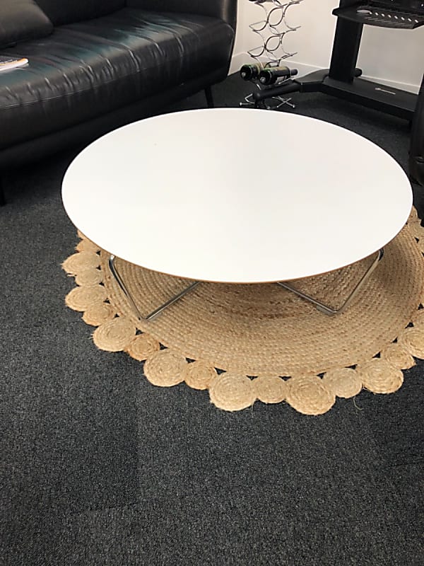 Round coffee table