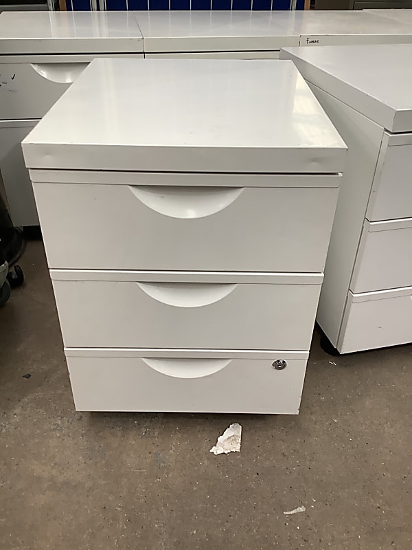 Ikea Erik Drawers unit White metal