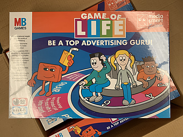 Game of Life - Be A Top Advertising Guru - 1 box of 6 board games