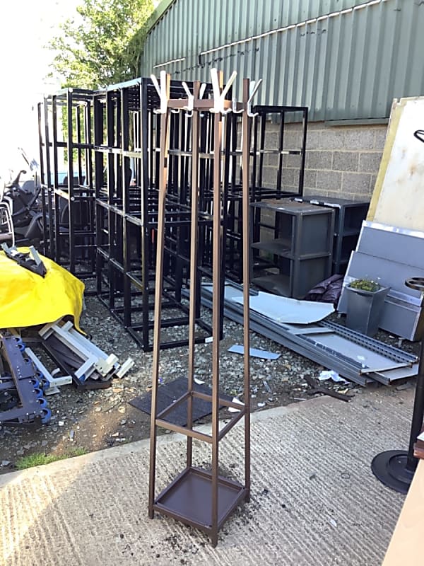 Metal coat stand