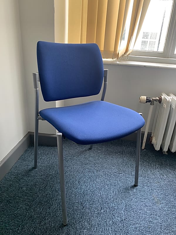 Blue meeting chair