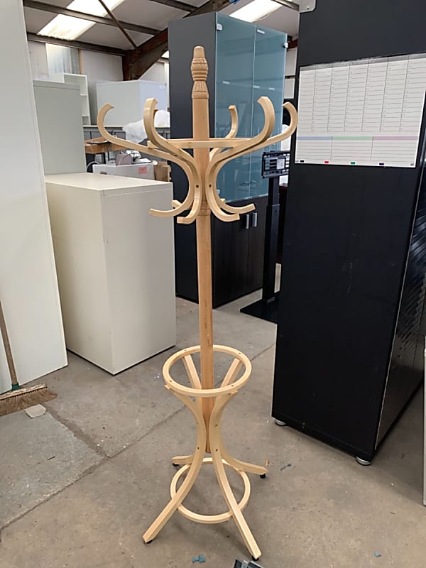 Short Wooden Coat Stand