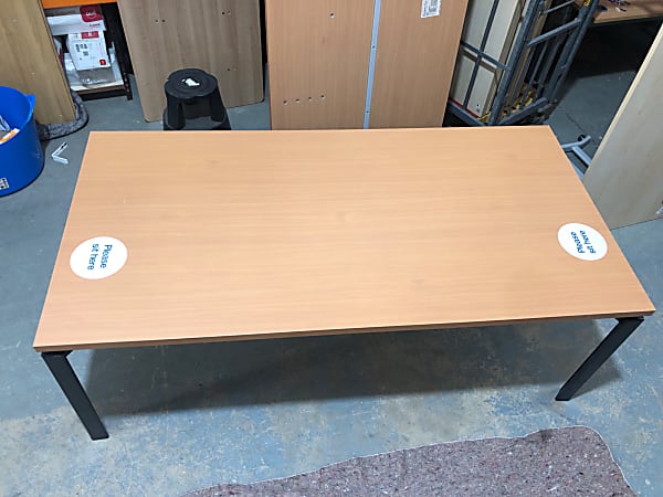 Haworth table 200cm - easy click in legs