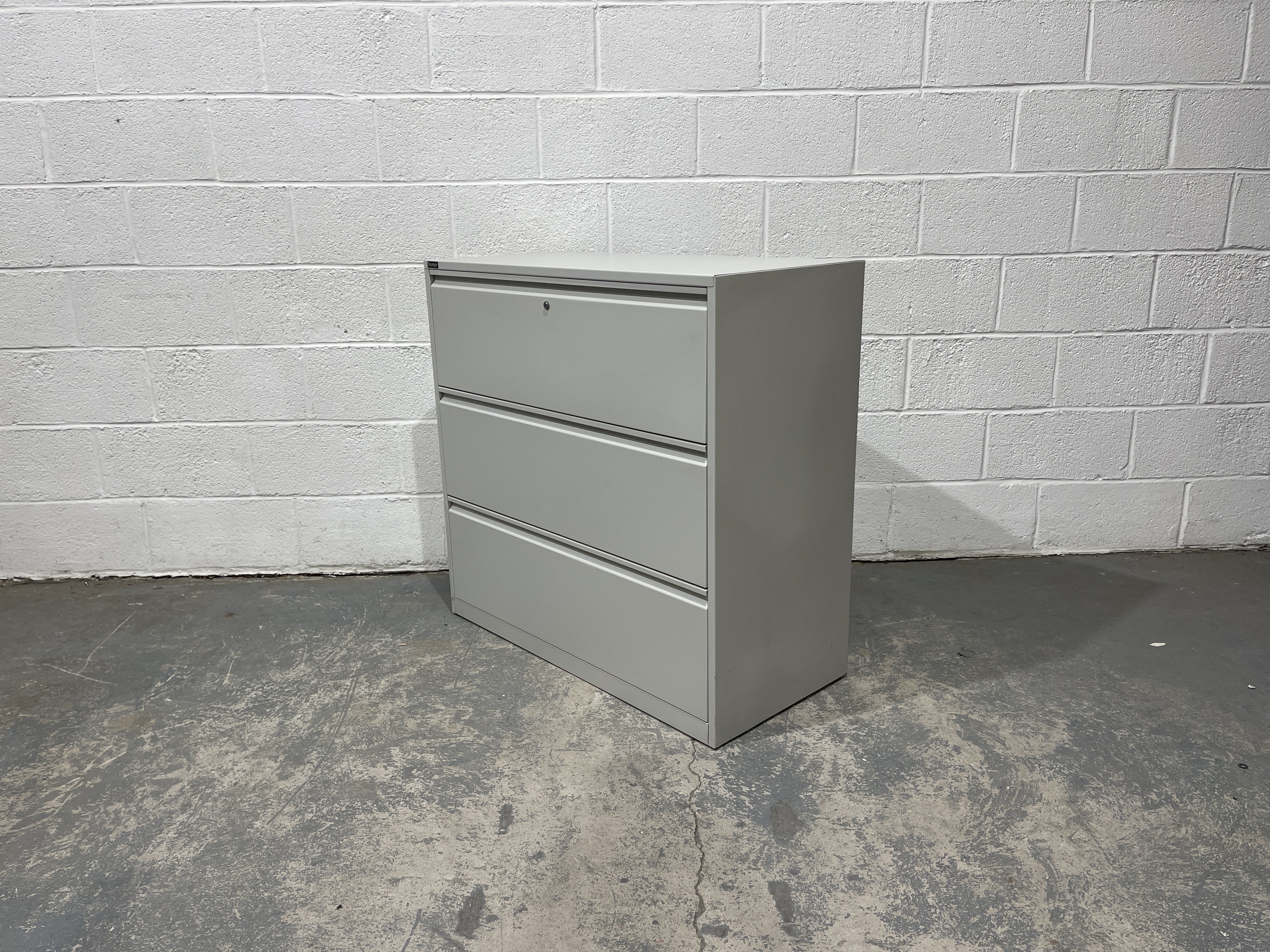 Triumph 3 Drawer Metal Filing Cabinet