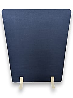 Acoustic Room Divider in Blue Fabric (120cm Wide)