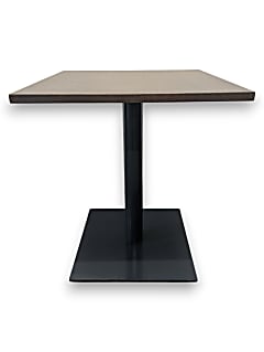 Bene Dining/Meeting Table with Square Walnut Top