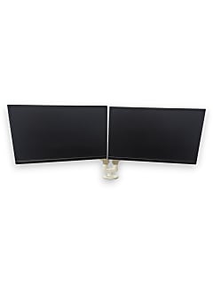 2x Dell PH2217 Monitors with Ergo Ascend Dual Monitor Arm