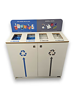 Unisan Two-Stream Waste Bin