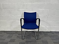 Senator Blue Stacking Chair