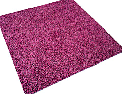 Interface, X-Loop, Pink/Black Carpet Tiles