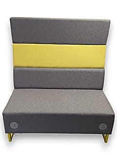 Elite Evo Plus 2-Seater Banquette Sofa with 2 Power Modules