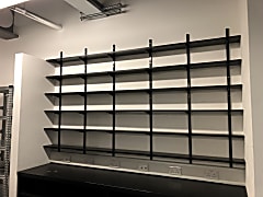 Large Wall shelf unit complete