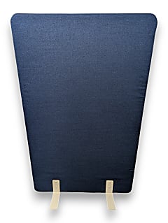 Acoustic Room Divider in Blue Fabric (100cm Wide)