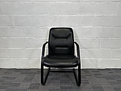 Black leather Chair