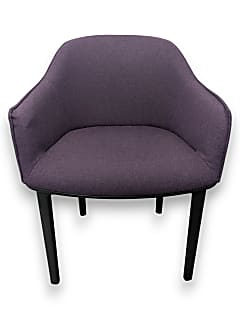 Vitra Softshell Chair in Purple Fabric