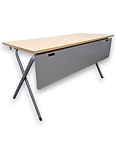 Kinnarps Edux Maple Training Table with Modesty Panel (1400mm)