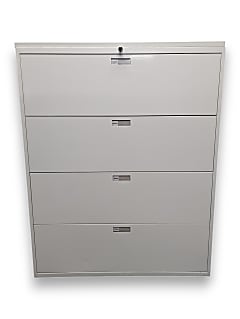 Maine Storage Cabinet with Drawers (With Key)