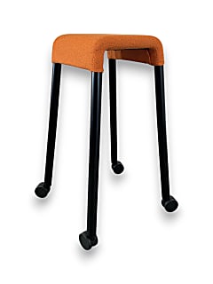 Johanson Stroll-65 Stool on Castors (Medium Height)