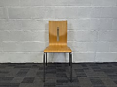 Allermuir Scoop wooden Chair