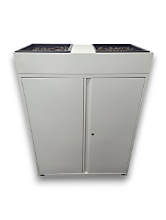 Metal Planter Cabinet