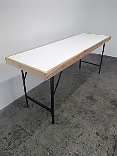 Foldable Wooden Trestle Table