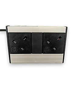 Set of 8 Tabletop Double Plug Sockets