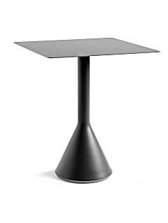 Hay Palissade Cone Table in Black (Square Top)