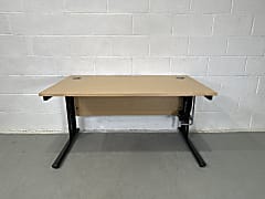 Straight Desk maple top 120x80