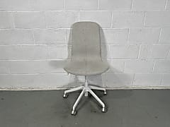 White fabric chair