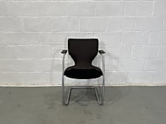 Orange Box chair - Brown and black 