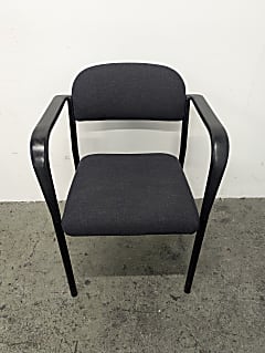 Eglin Group Dark Grey Meeting Chair with Arms