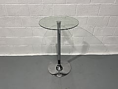 Glass tall table 