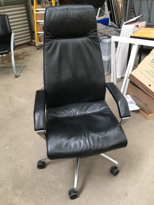 Leather Office Chair was £112 now £16