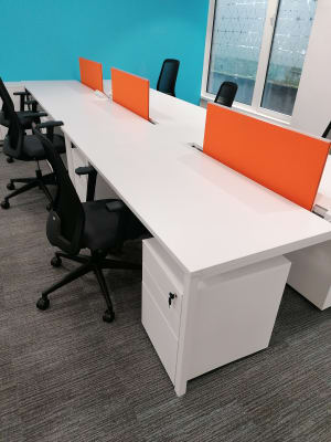 bank of 7 desks was £132 now £13