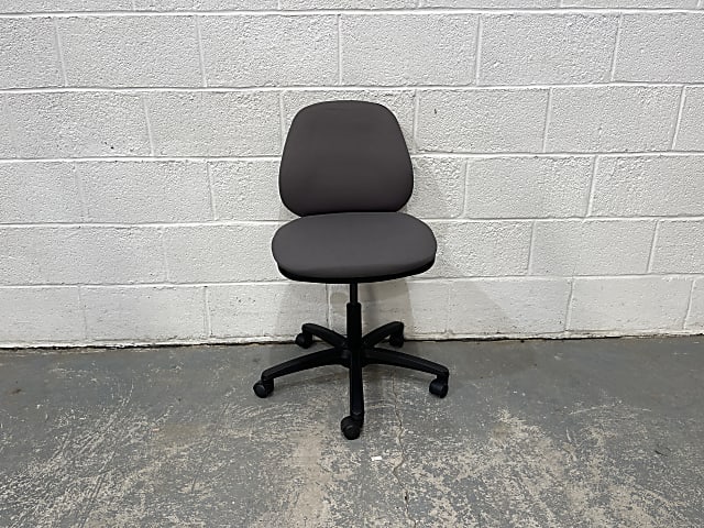 Grey operator Chair back