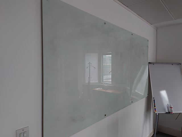 Large glass whiteboard 240