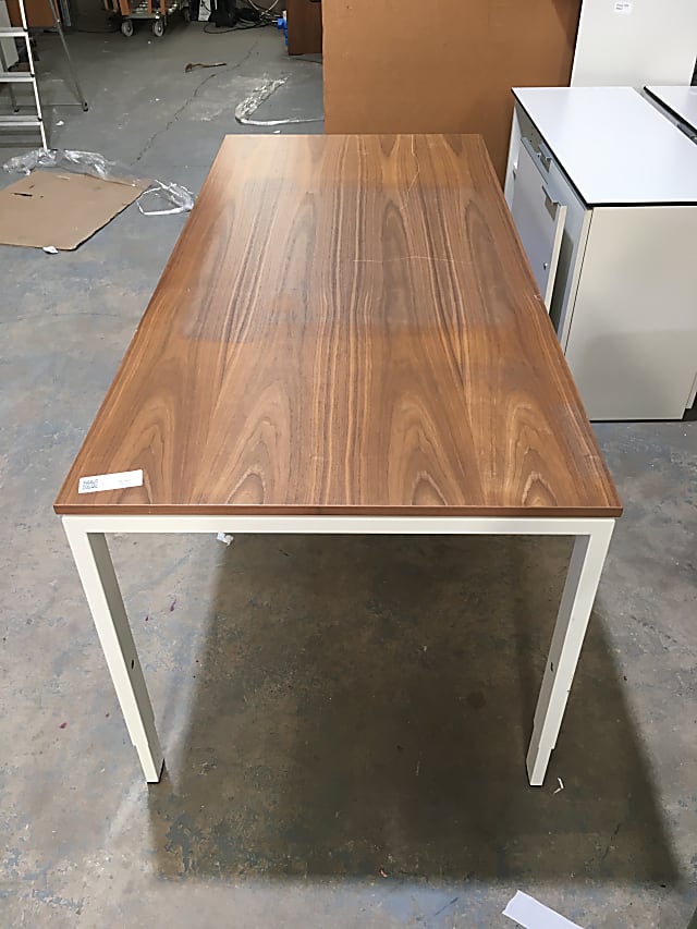 Premium walnut top office desk 167cm