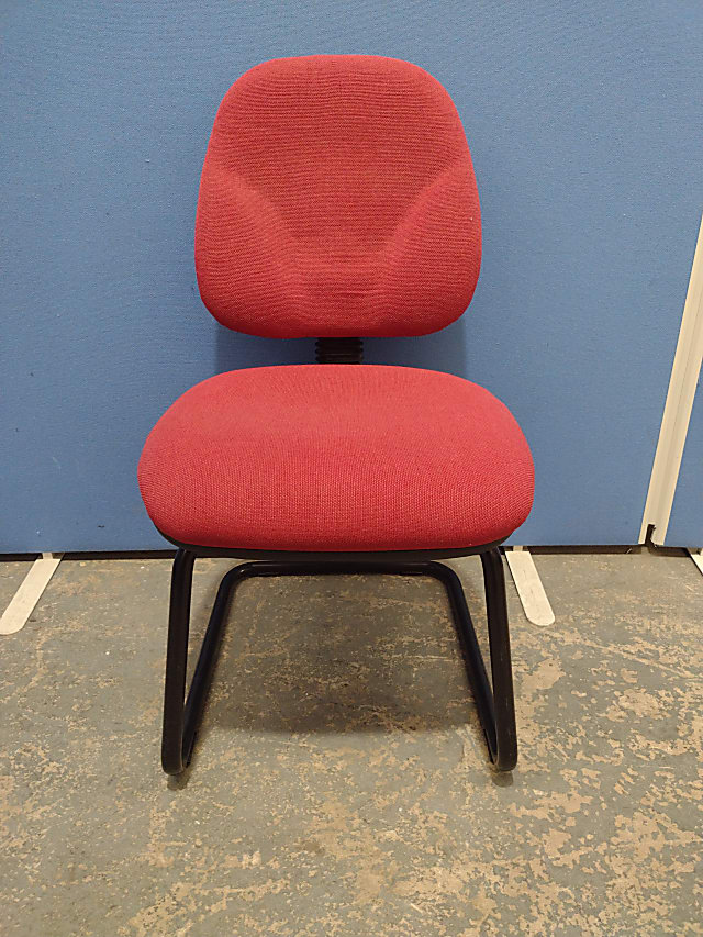 Red meeting chair 